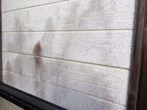 外壁塗装前に確認したい外壁の黒ずみや雨だれ汚れの状態